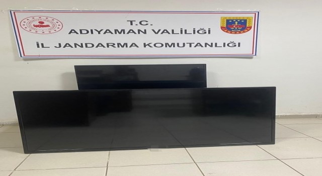 Televizyon hırsızları yakalandı