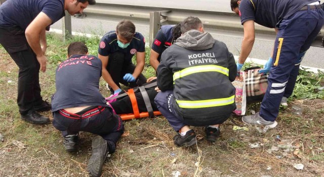 TEMde otobüs kazası: Çok sayıda yaralı var