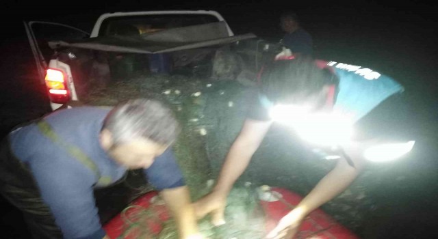 Terkos Gölünde yasadışı avcılık yapanlar suçüstü yakalandı