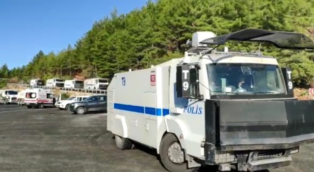 TOMAların alev nöbeti sabaha kadar sürdü