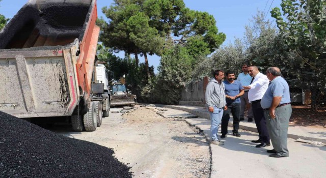 Toroslarda alt yapı çalışmaları biten yollar asfaltlanıyor