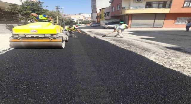 Toroslarda yol çalışması sürüyor