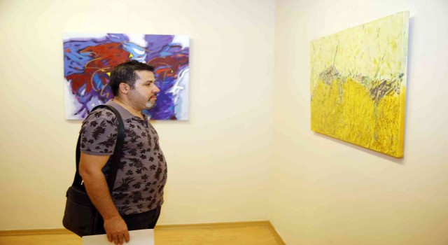 Trabzonlu ressam 55. sergisini Gaziantepte açtı