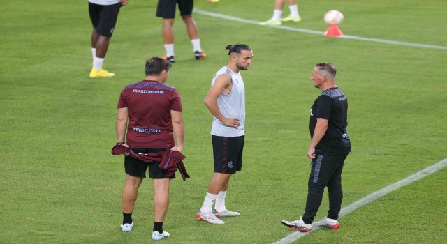 Trabzonspor, Ferencvaros maçı hazırlıklarını tamamladı