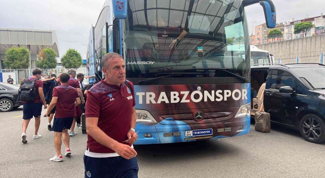 Trabzonspor, İstanbula gitti