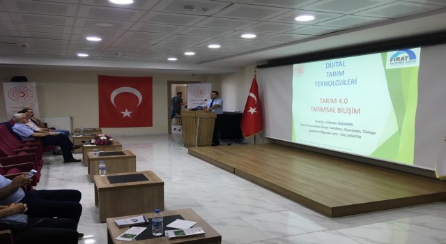 Tuncelide tarımsal üretimde dijitalleşme ve kaynak verimliliği semineri