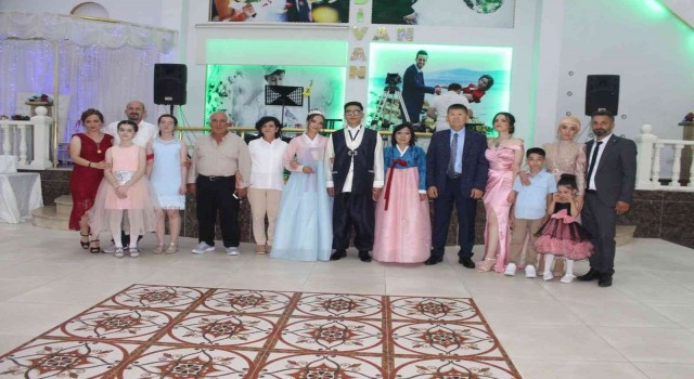 Türk aileye Koreli damat