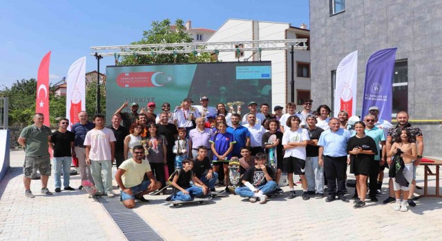 Türkiye Kaykay Şampiyonası 2. Etap yarışmaları Karamanda sona erdi