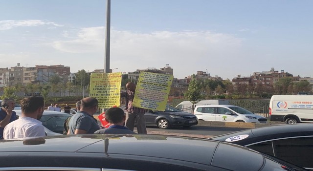 Ulaştırma Bakanı Karaismailoğluna protesto şoku