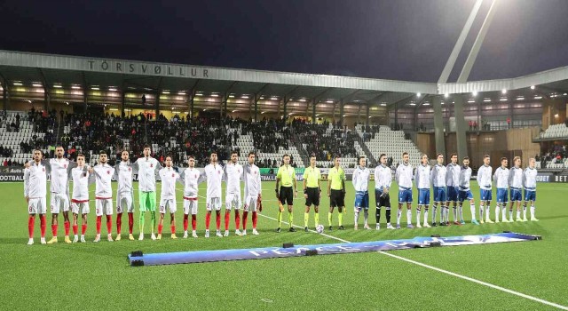 Uluslar Ligi: Faroe Adaları: 0 - Türkiye: 0 (İlk yarı)