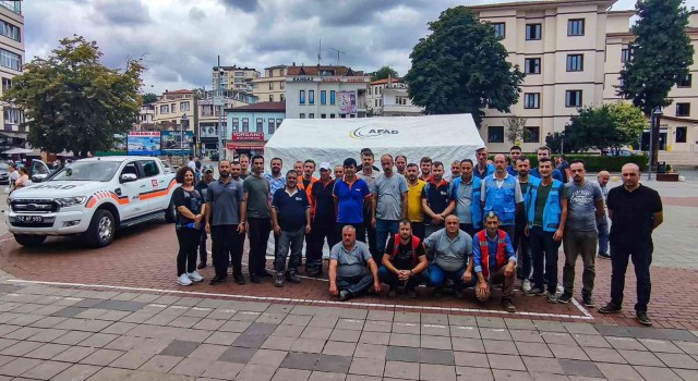 Ünye Belediyesinde “AFAD Yerel Destek Ekibi oluşturuldu