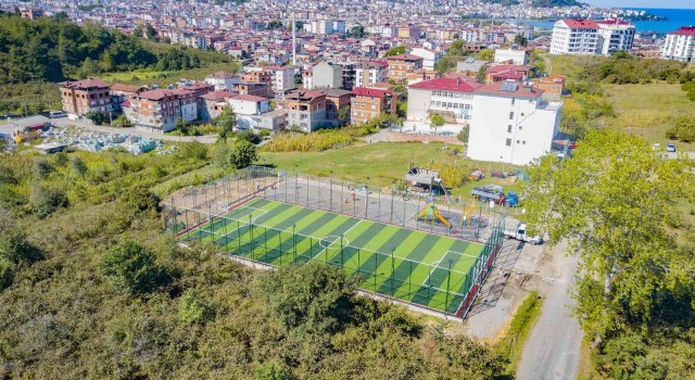 Ünyeye bir spor kompleksi daha kazandırılıyor