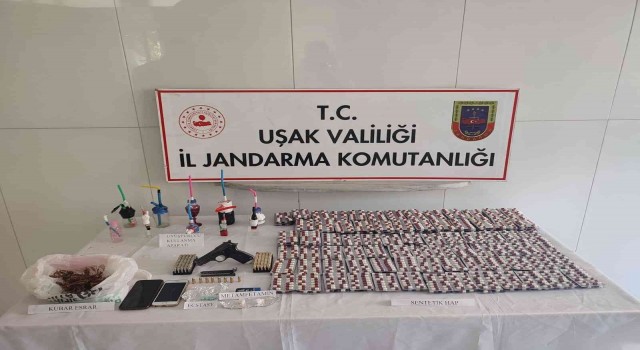 Uşakta 2 uyuşturucu ticareti yapan şahıs tutuklandı