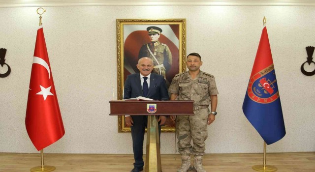 Uzundan, J. Albay Yusuf Küçükbaşola hayırlı olsun ziyareti