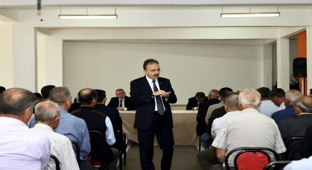 Vali Kızılkayanın Gölpazarı temasları