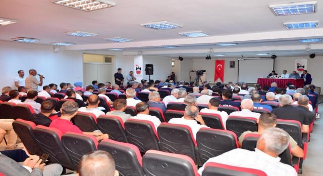 Vali Su, Bağlar ilçesinde muhtarlarla bir araya geldi