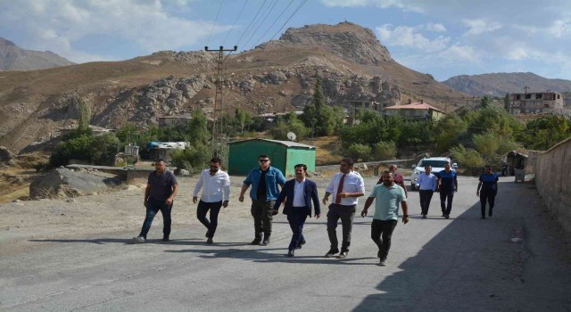 Vali Yardımcısı Kasımoğlu, Bağlar Mahallesindeki eksiklikleri yerinde inceledi