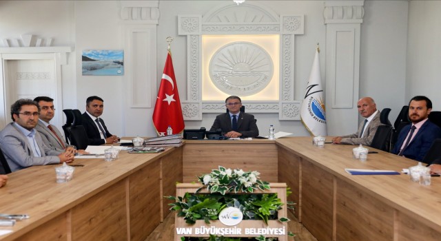Van Büyükşehir Belediyesi eylül ayı meclis toplantısı yapıldı