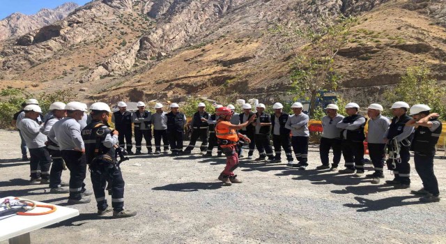 VEDAŞın çalışanlarına yönelik İş Sağlığı ve Güvenliği eğitimleri sürdürüyor