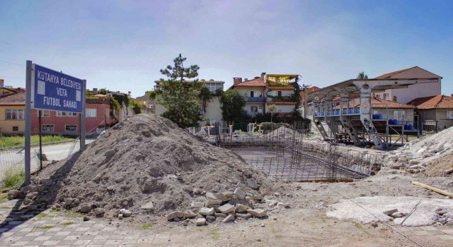 Vefa Futbol Sahasında ek bina inşaatı başladı