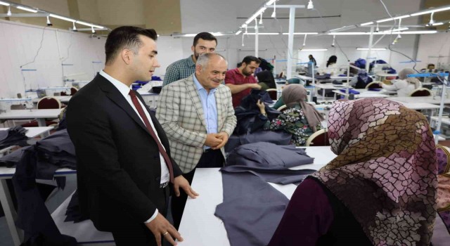 Yahyalılı kadınların ‘tekstil atölyesi mutluluğu