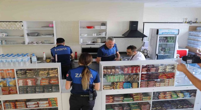 Yalova Belediyesi zabıta ekipleri okul kantinlerini denetledi