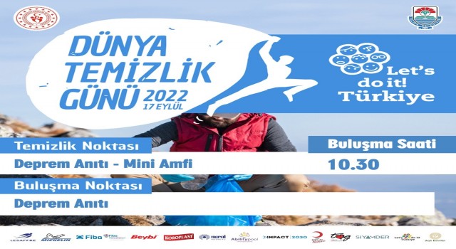 Yalovada Dünya Temizlik Günü etkinliği yapılacak