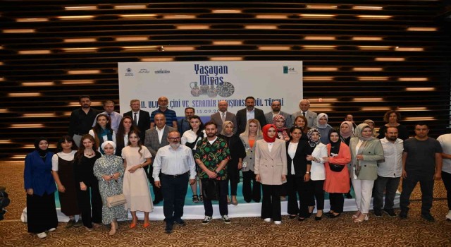 Yaşayan Miras Ulusal Çini ve Seramik Yarışmasında ödüller sahiplerini buldu
