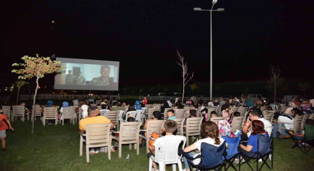 Yazlık Sinema Günlerinde Dağ 2 filmi izlendi