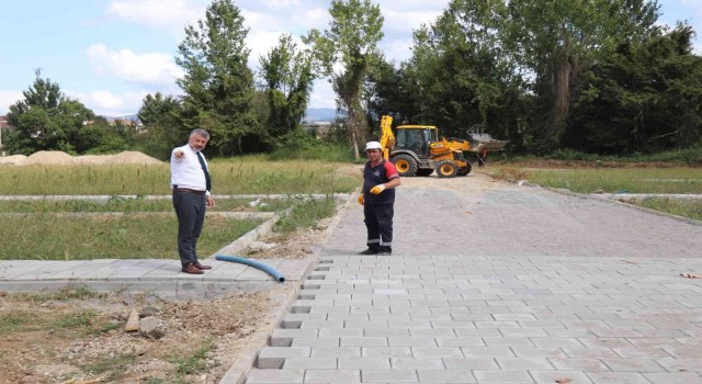 Yeni mezarlık alanı ağaçlandırılacak