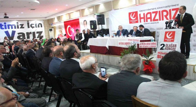 Yeniden Refah Partisi Genel Başkanı Erbakan: Partimiz Türkiyenin en hızlı büyüyen siyasi partisi