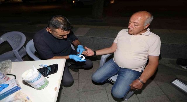Yenimahallede sağlık taraması başladı