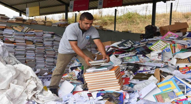 Yıldırımda 1 haftada 50 ton kullanılmış kitap toplandı
