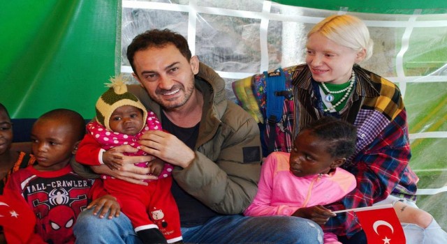 Yıldız Tilbeden Afrikadaki çocuklara 400 bin TL yardım