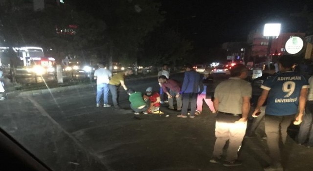 Yolcu otobüsü anne ve kızına çarptı: 1i ağır 2 yaralı