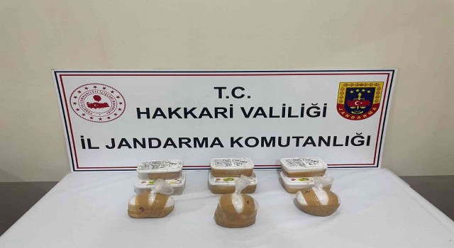 Yüksekovada 9 kilo metamfetamin ele geçirildi