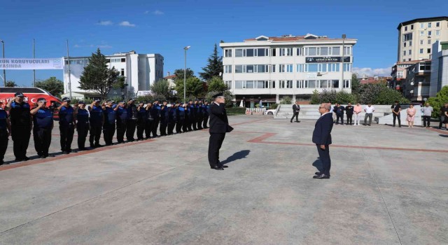 Zabıta Teşkilatının 196ıncı kuruluş yıldönümü Büyükçekmecede törenle kutlandı