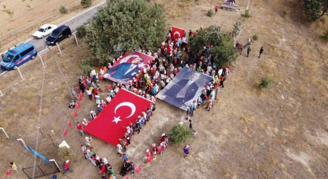 Zafer Yolu kafilesi Takmakta