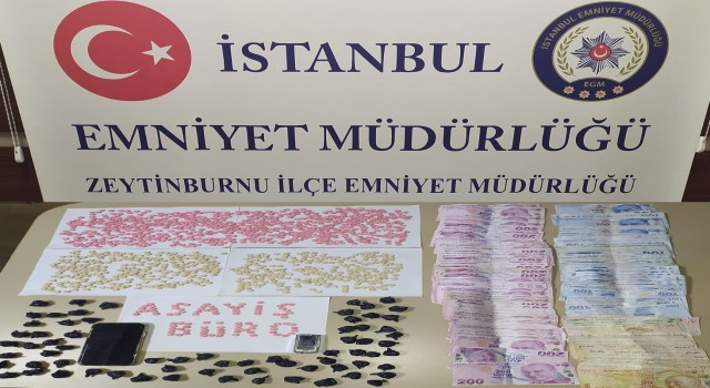 Zeytinburnunda uyuşturucu operasyonu: 1 gözaltı