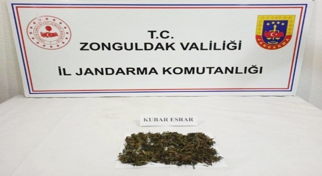 Zonguldak Jandarmadan uyuşturucu operasyonu