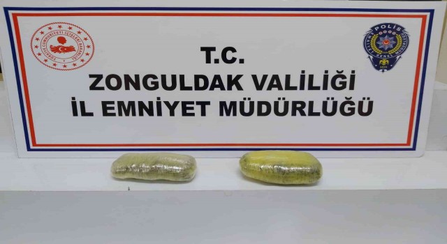 Zonguldakta uyuşturucu operasyonunda 1 tutuklama