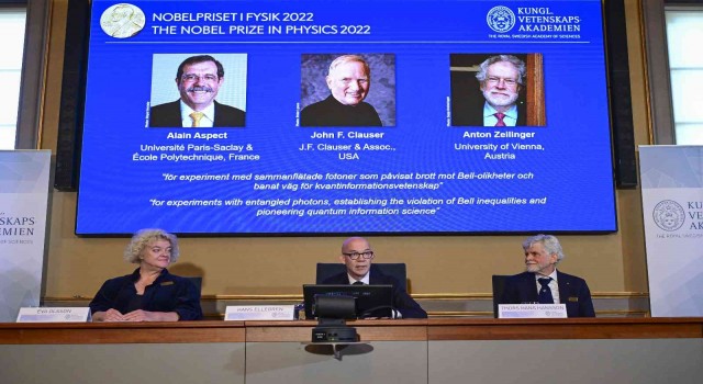 2022 Nobel Fizik Ödülünün kazananları belli oldu