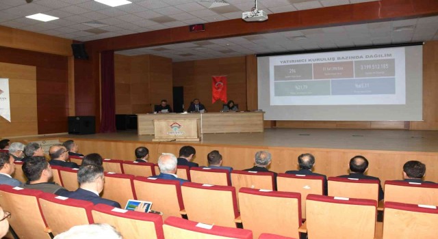 2022 yılının 4üncü il koordinasyon kurulu toplantısı gerçekleştirildi