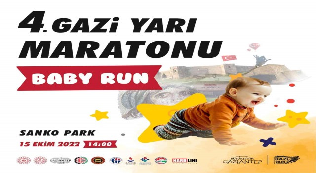 4. Gazi Yarı Maratonunda bebekler de yarışacak