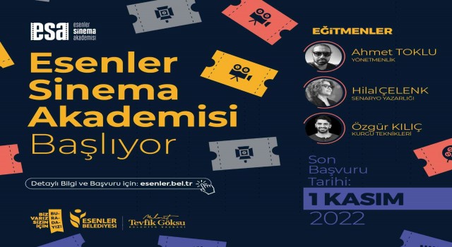 5inci Esenler Sinema Akademisine başvurular başladı