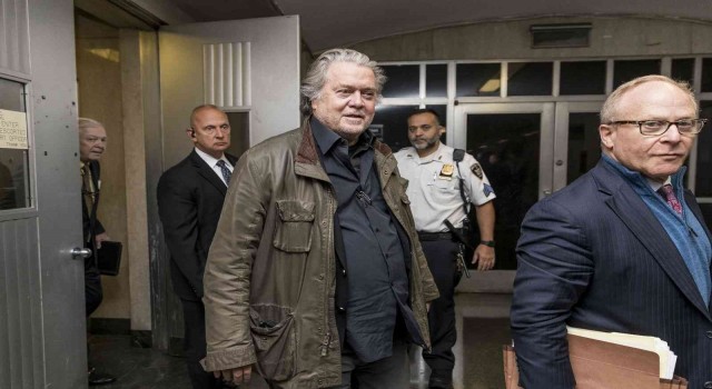 ABD Adalet Bakanlığı, Trumpın eski danışmanı Bannon için 6 ay hapis istedi