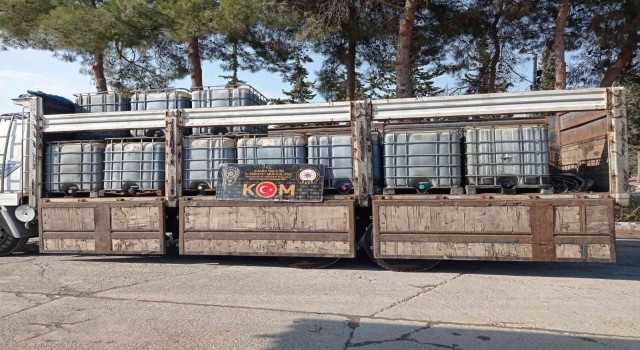 Adanada bir ayda 34 bin 600 litre kaçak akaryakıt ele geçirildi