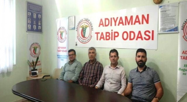 Adıyaman Tabip Odası: “TTB Başkanının açıklamasına katılmıyoruz”
