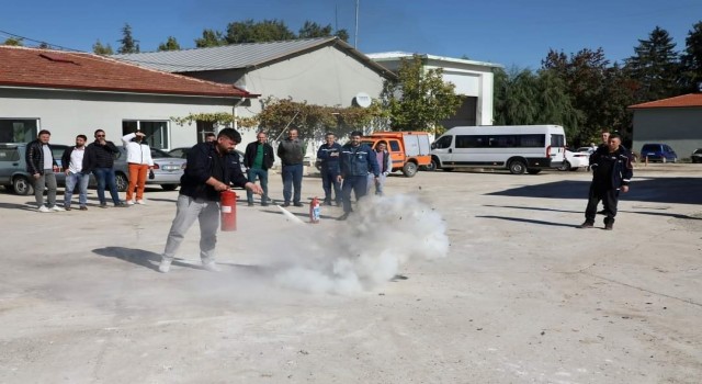 AFADdan, DSİ personellerine yönelik tatbikat