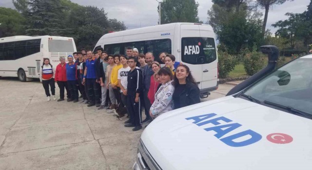AFADdan lise öğrencilerine eğitim kampı